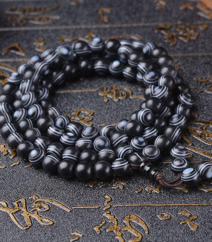 收藏级极品天眼药师玛瑙多圈手串