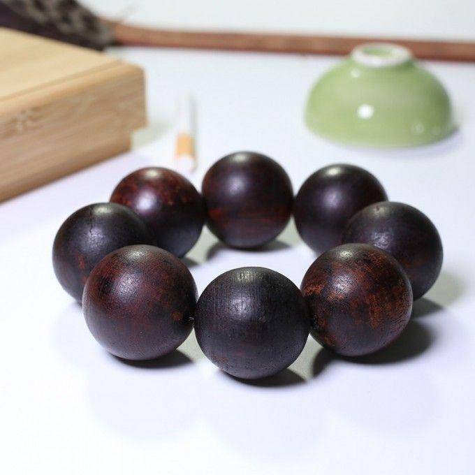缅甸小叶降真香手串32mm HJP50图4