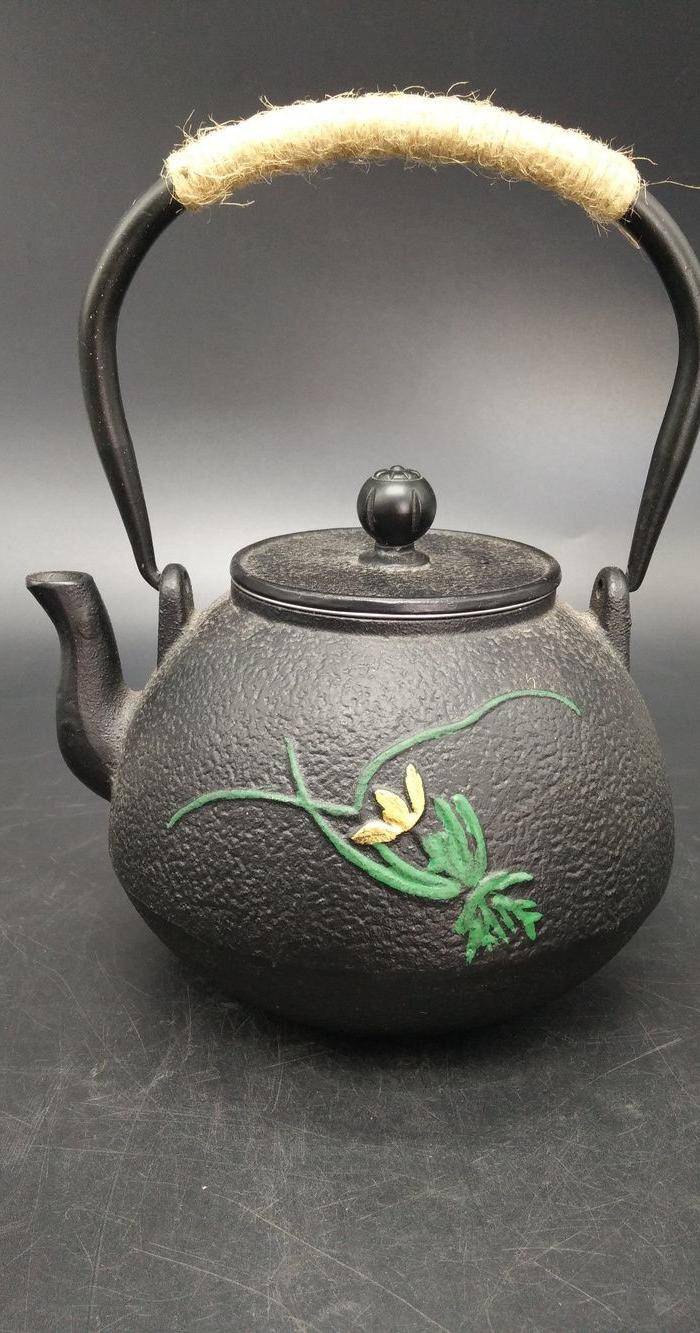 日本精品铁质煮茶壶图2