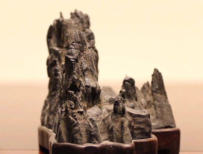 灵璧石纹石山子图5