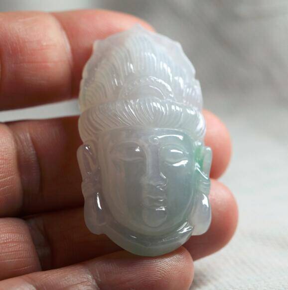 翡翠,近冰,观音图5