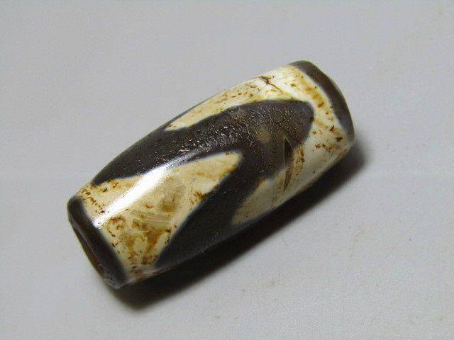 藏传玛瑙 HY天珠 包浆熟厚图2