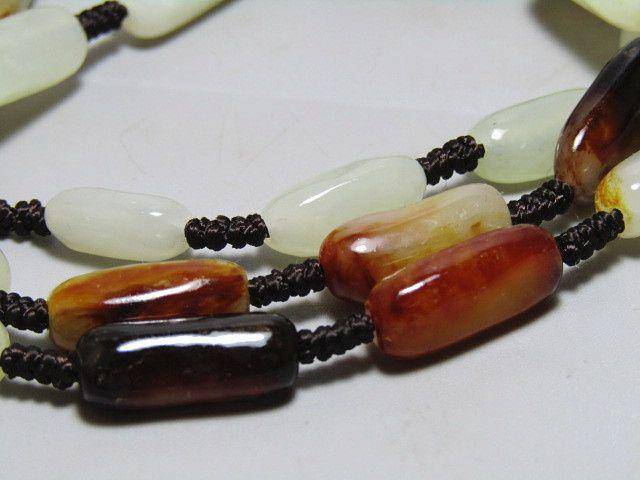 和田籽玉乌鸦皮 项链 油性十足图5
