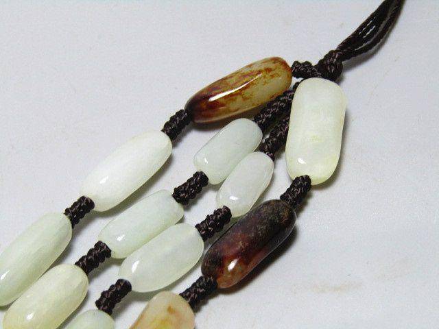 和田籽玉乌鸦皮 项链 油性十足图6