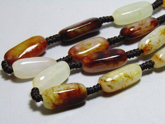 和田籽玉乌鸦皮 项链 油性十足图4