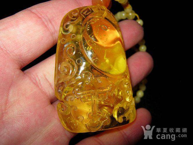原矿金绞蜜太极兽面大牌子图9