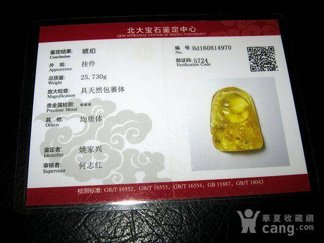 原矿金绞蜜太极兽面大牌子图11