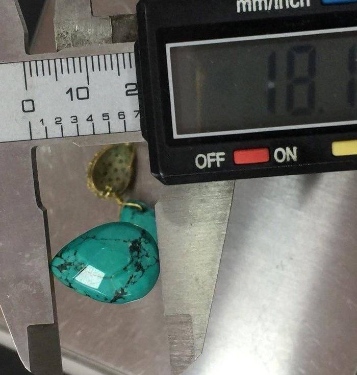 8020绿松石耳环图9