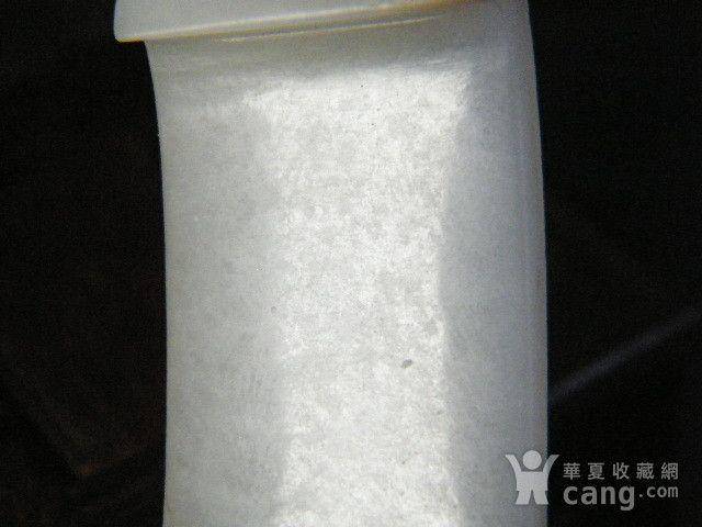 清代和田白玉文带图7