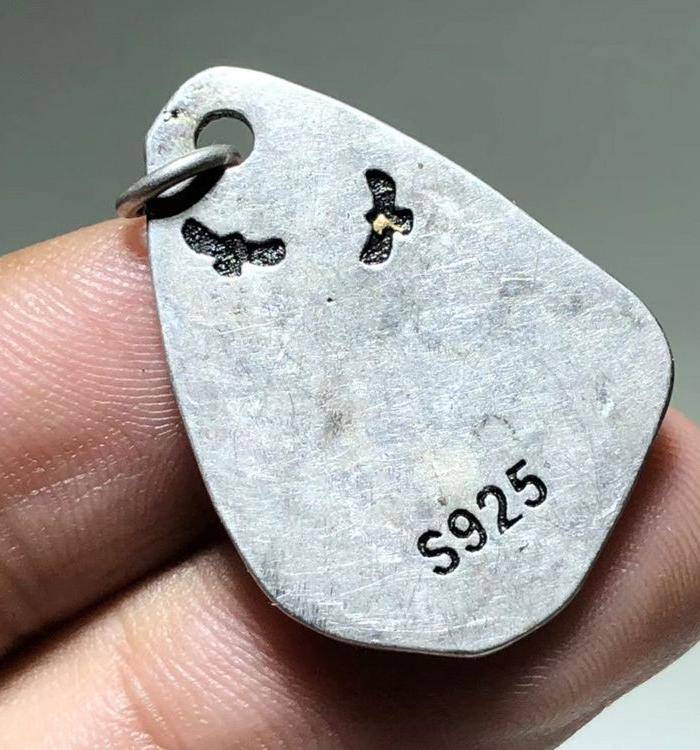 回流 日本 高桥 银饰 镶嵌绿松石 925银 手工雕刻 设计风格独特图3
