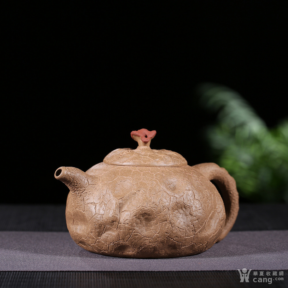 品名 灵芝供春 作品集一个 紫砂壶 杂项 华夏收藏网