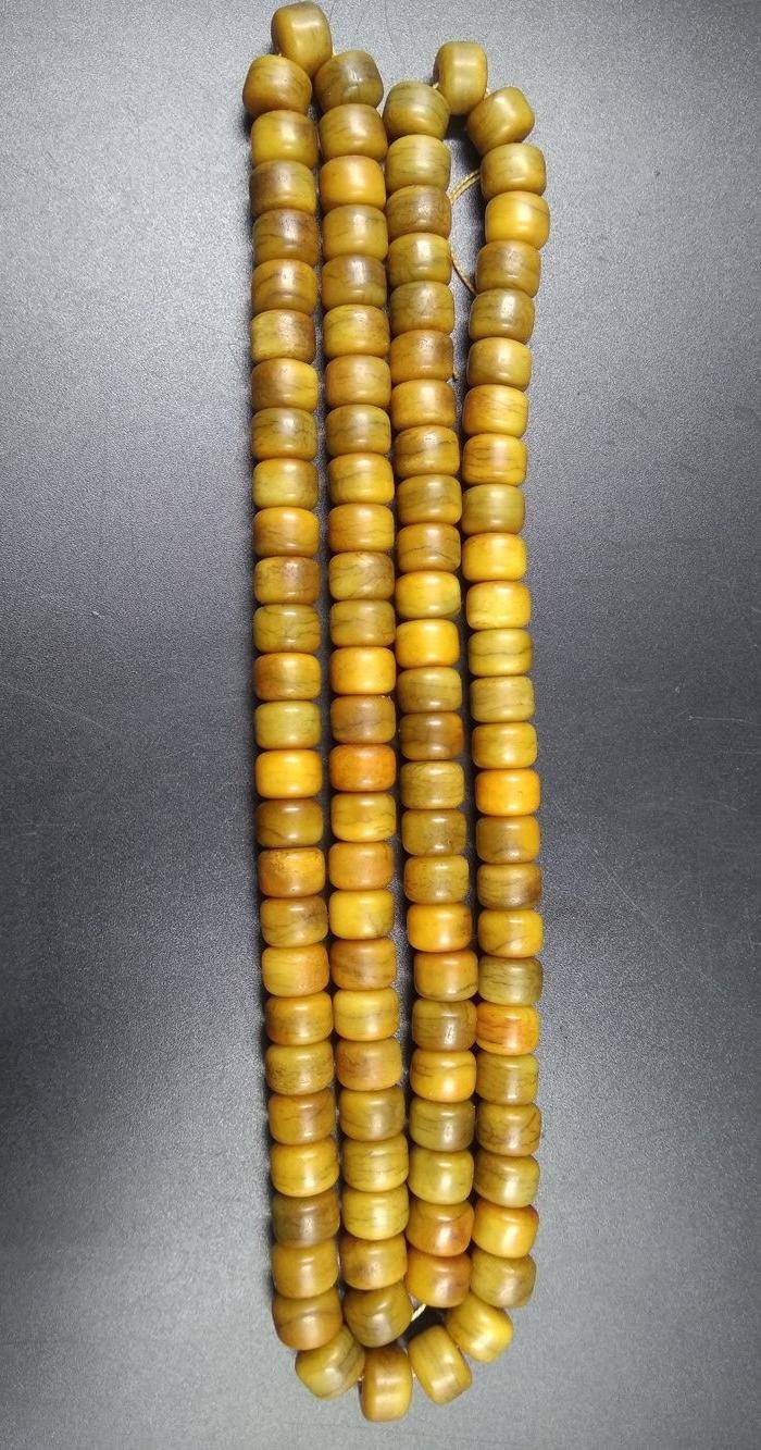 好材料 精心雕刻 骨佛珠108粒图5