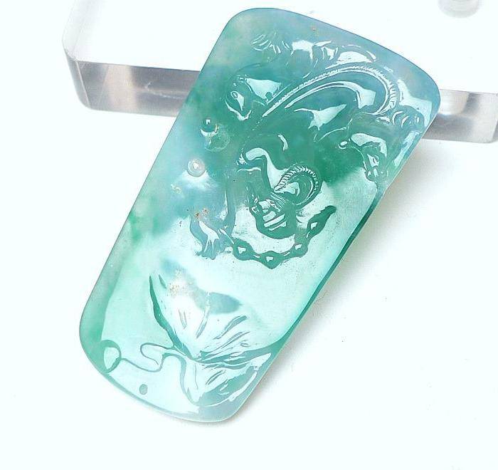 金牌 冰种释迦牟尼吊坠图4