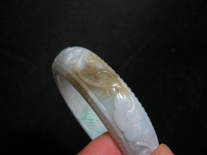 520 带雕花的翡翠富贵如意A图2
