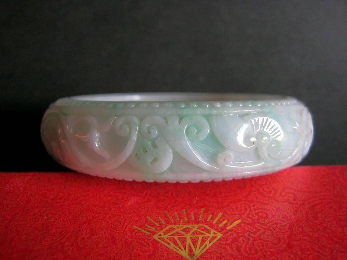 520 带雕花的翡翠富贵如意A图5
