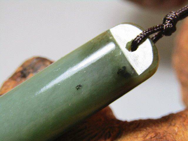 晚清和田玉 翎管 包浆熟厚 风化清晰图6