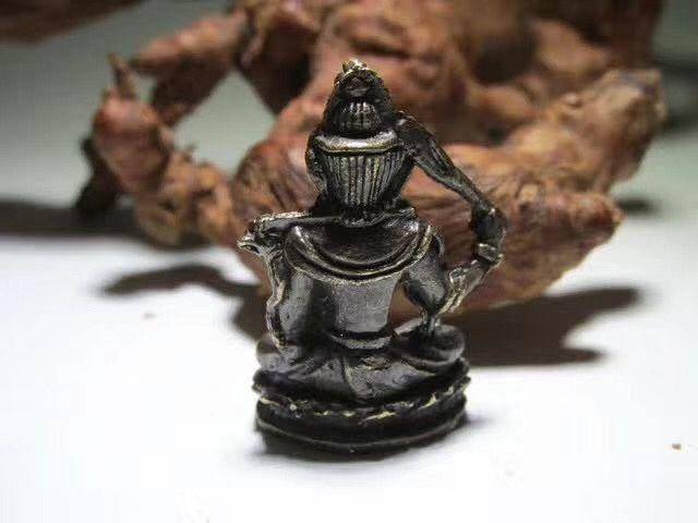 开门到代 晚清 铜质 降魔罗汉 坐像 做工精细 铸造精美 包浆老道图8