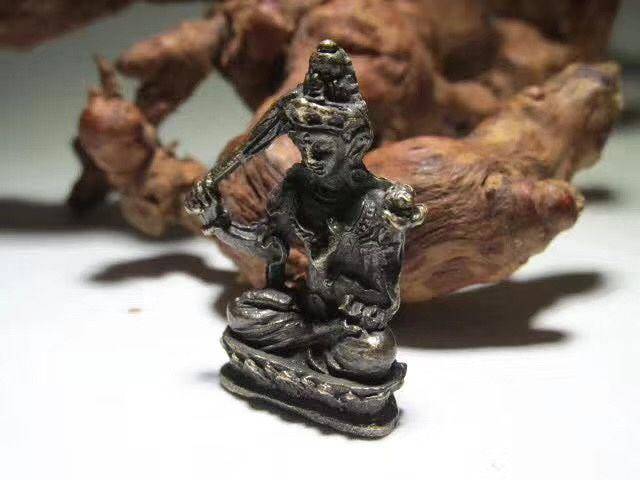 开门到代 晚清 铜质 降魔罗汉 坐像 做工精细 铸造精美 包浆老道图6