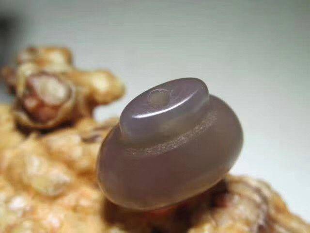 开门到代 晚清 淡紫罗兰 冰糖玛瑙 灯笼珠 背鱼 内有友一立体招财鱼图7