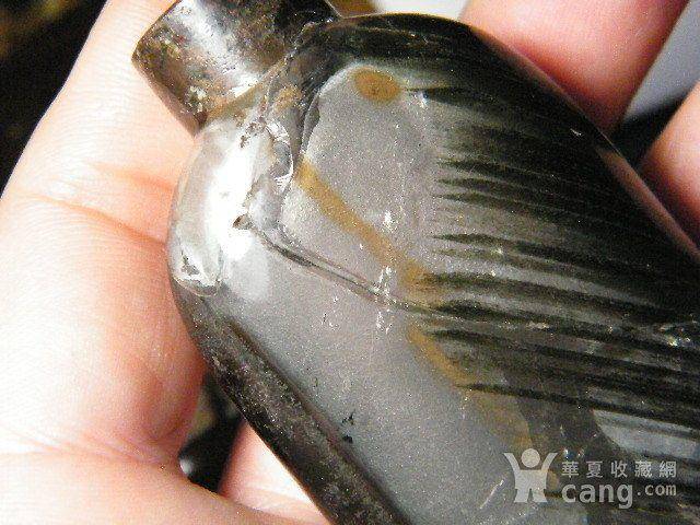清中期老琉璃鼻烟壶图7