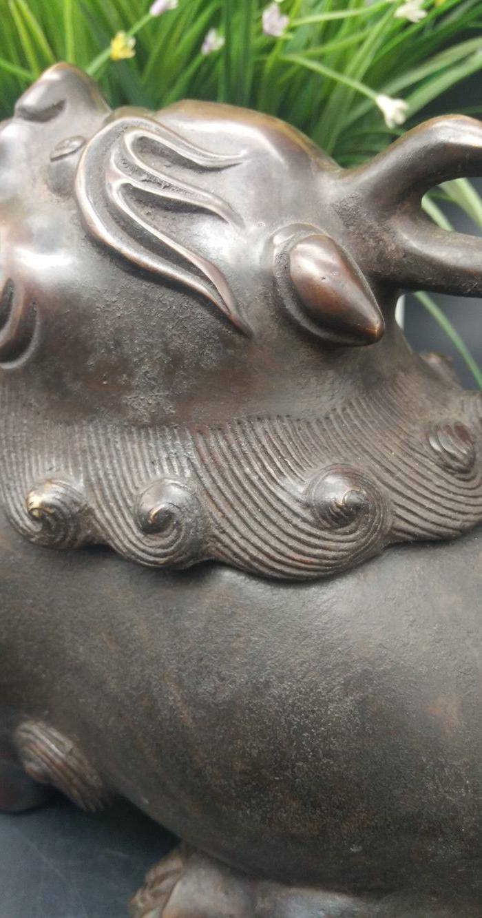 清御制铜香熏炉图6