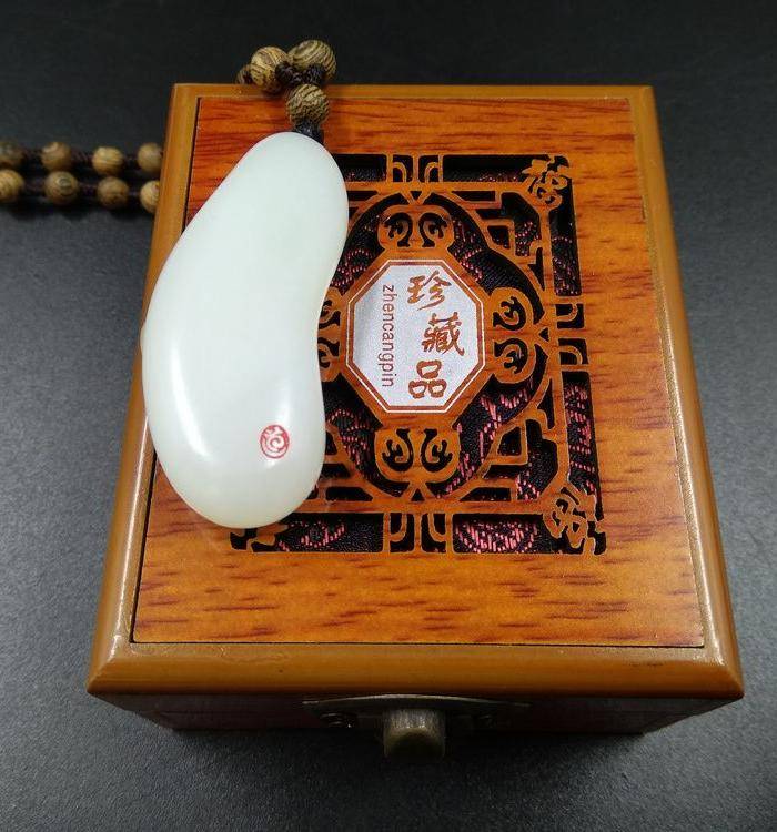 和田白籽玉 一品清廉 省级玉雕大师张国军作品图6