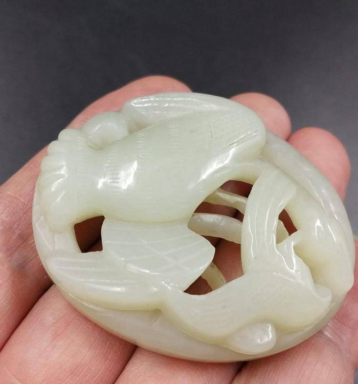 精品 收藏级重器 辽金春水秋山图 镂空带板图3
