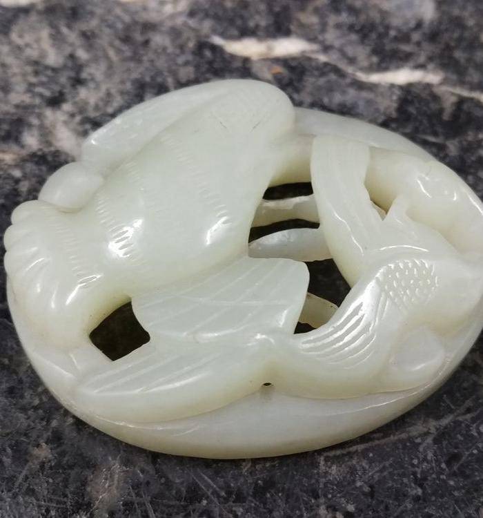 精品 收藏级重器 辽金春水秋山图 镂空带板图6