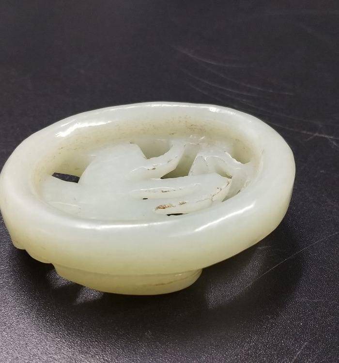 精品 收藏级重器 辽金春水秋山图 镂空带板图9