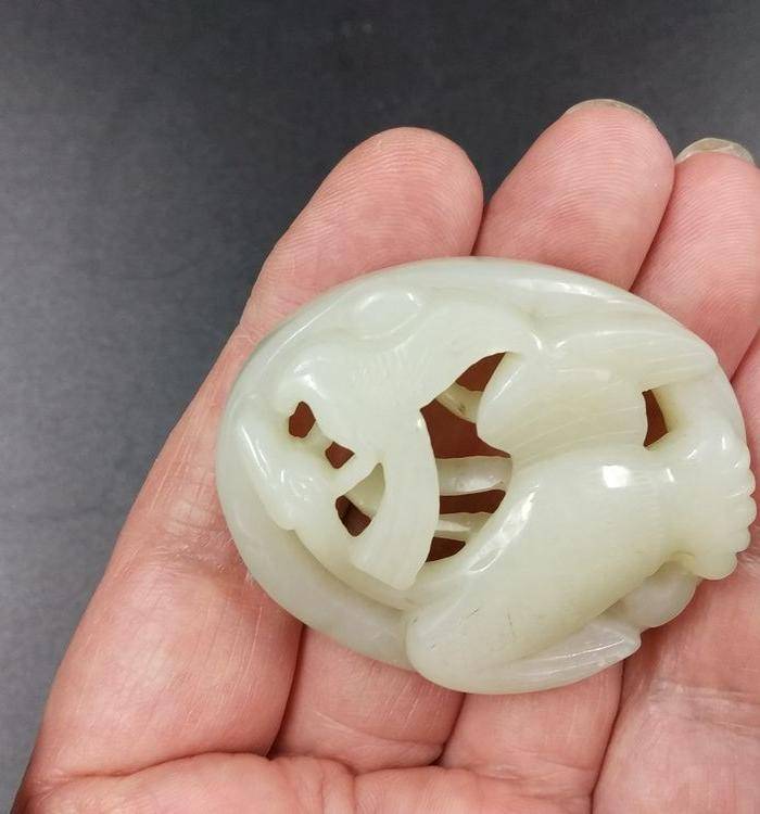 精品 收藏级重器 辽金春水秋山图 镂空带板图10