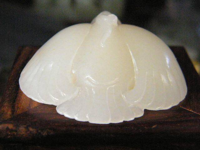 佳品珍藏.和田玉海东青图4