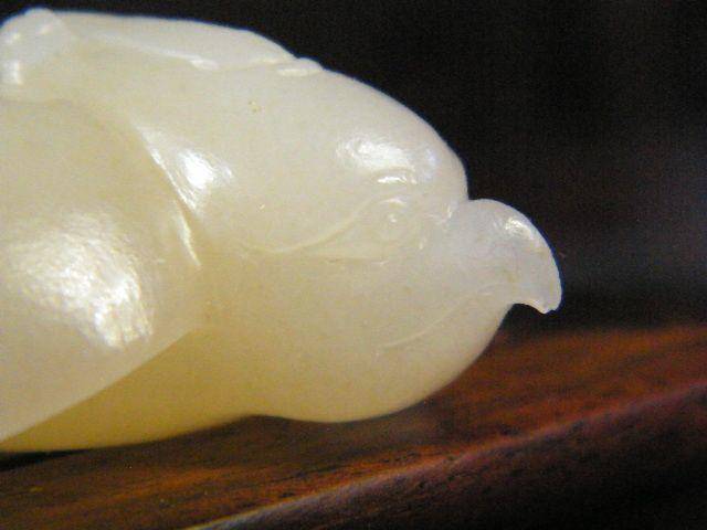 佳品珍藏.和田玉海东青图7