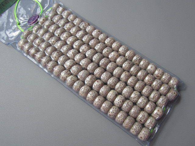 精品 海南籽 星月菩提子 高密 顺白 正月8x10mm图4