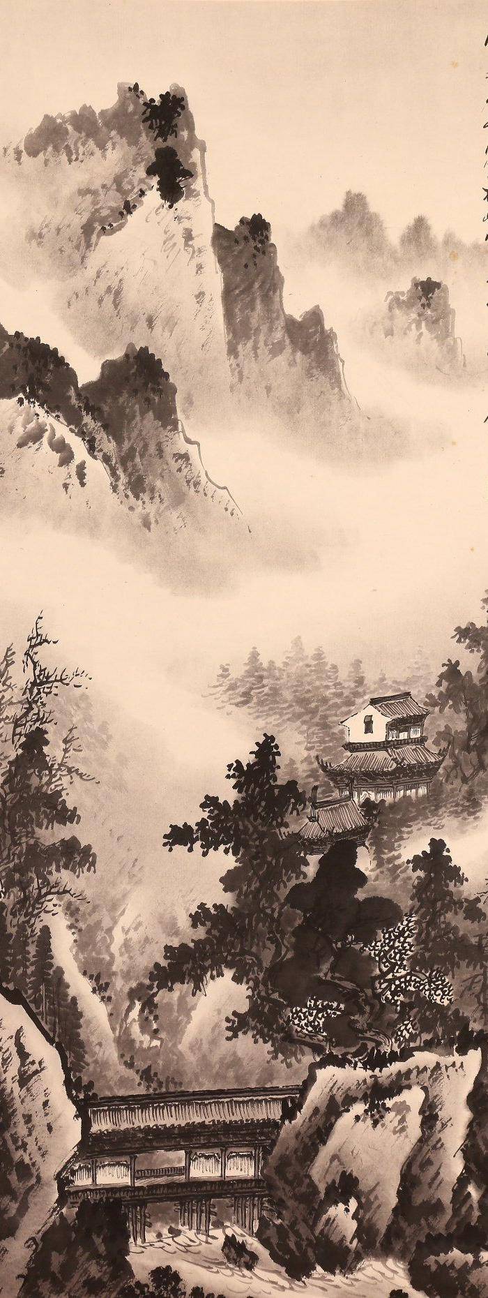高群超,山水图2