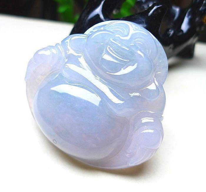 金牌天然A货翡翠老坑水润好种佛公图7