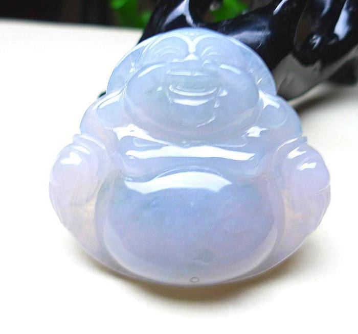金牌天然A货翡翠老坑水润好种佛公图6