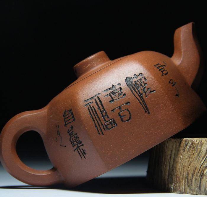 紫砂壶 六方君子壶图7
