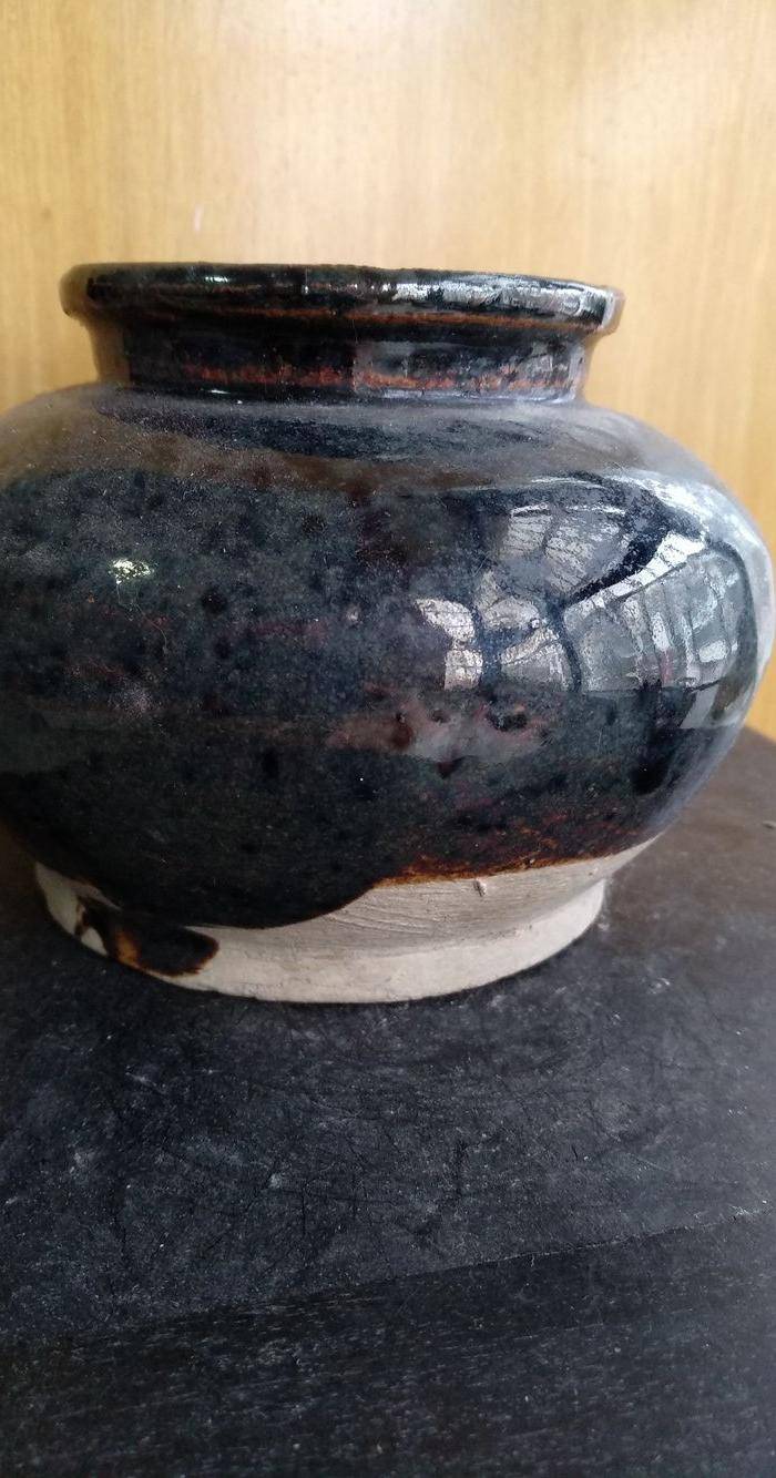 清早期紫釉水呈,高:8.2Cm文房佳器。图2