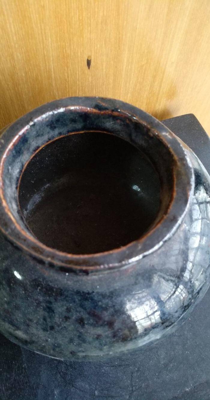 清早期紫釉水呈,高:8.2Cm文房佳器。图3