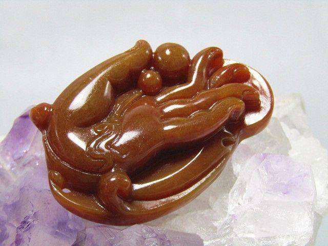 精品 黄龙玉 佛手挂件 手工苏作图2
