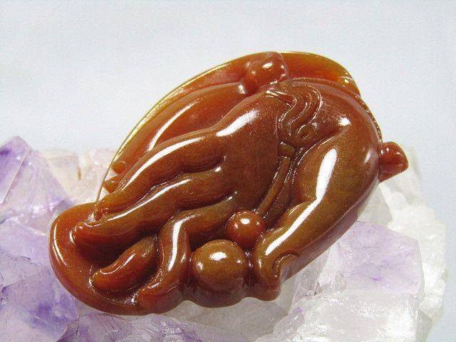 精品 黄龙玉 佛手挂件 手工苏作图7