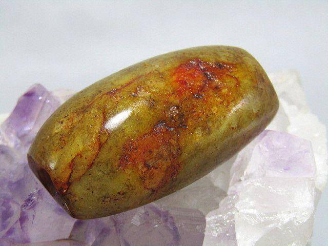 清和田籽玉 原皮勒子 包浆老厚图7