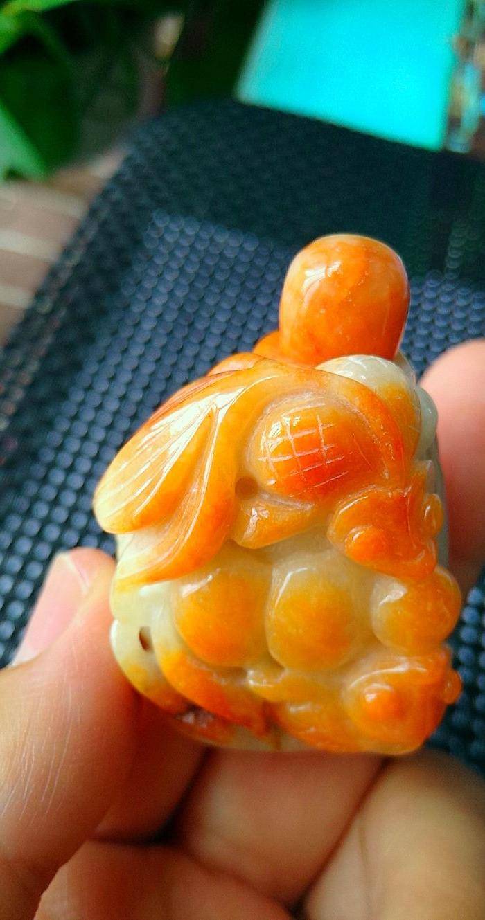 冰润满翡精雕如鱼得水鼻烟壶图8