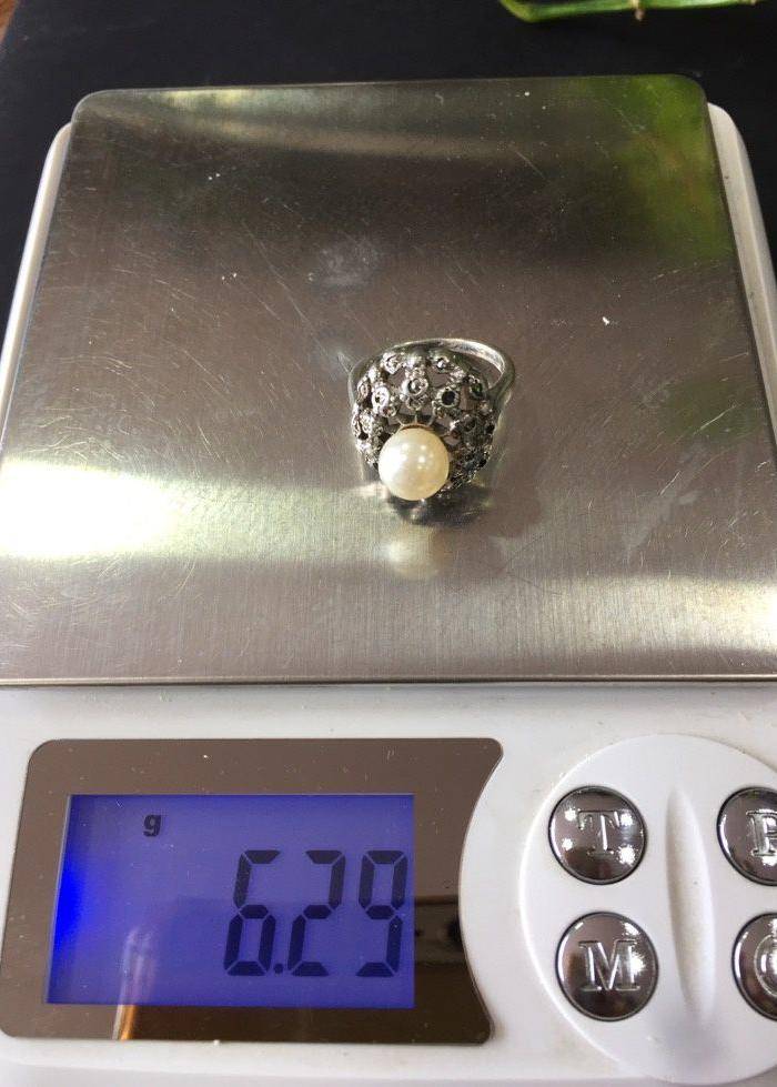 8033欧洲回流老银戒指图7