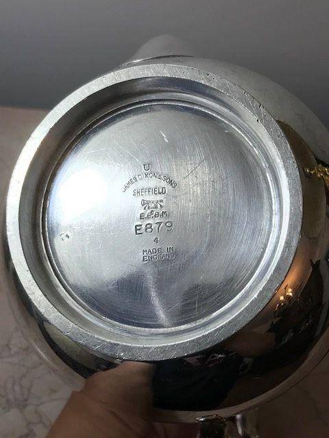 9019 英国谢菲尔德镀银咖啡壶图8
