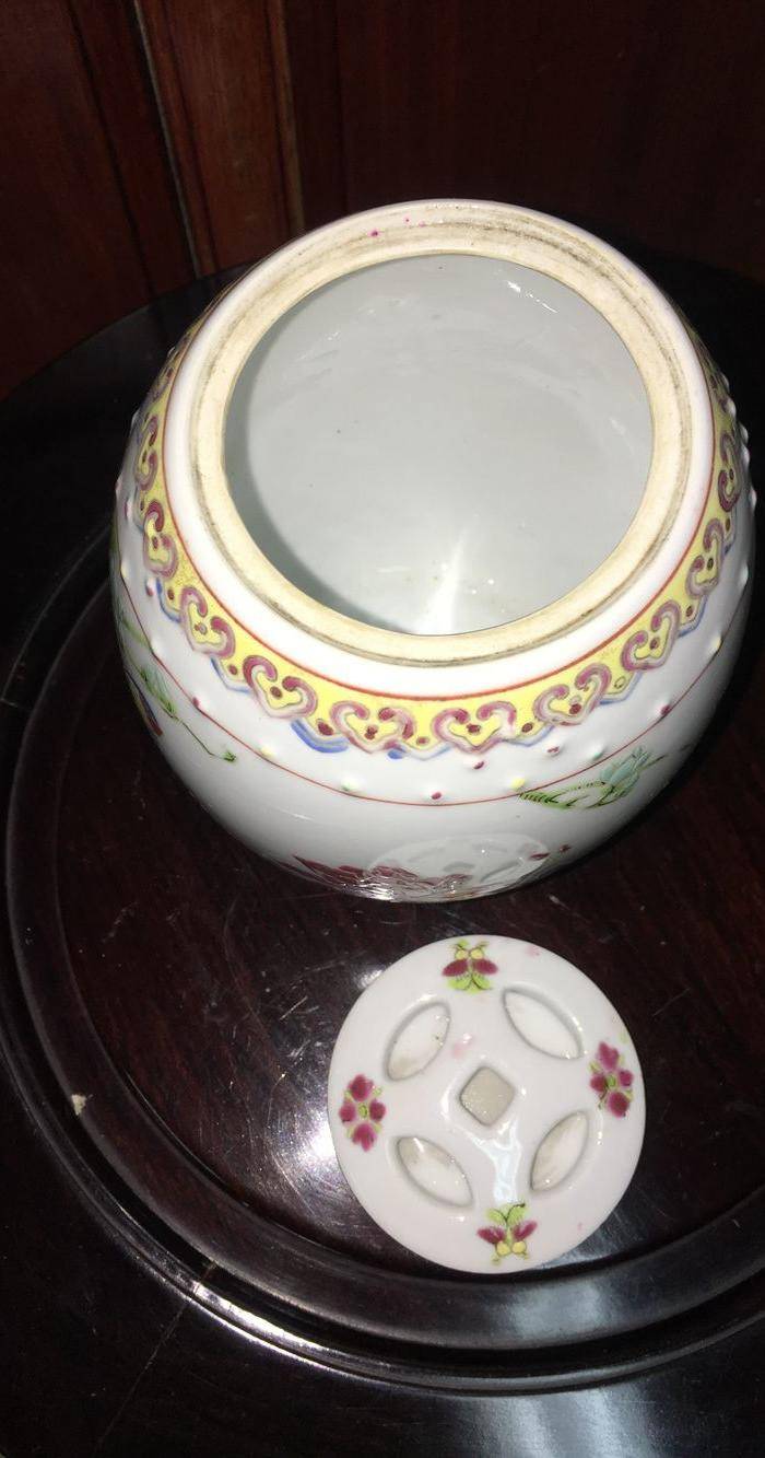 新粉彩鼓罐图5