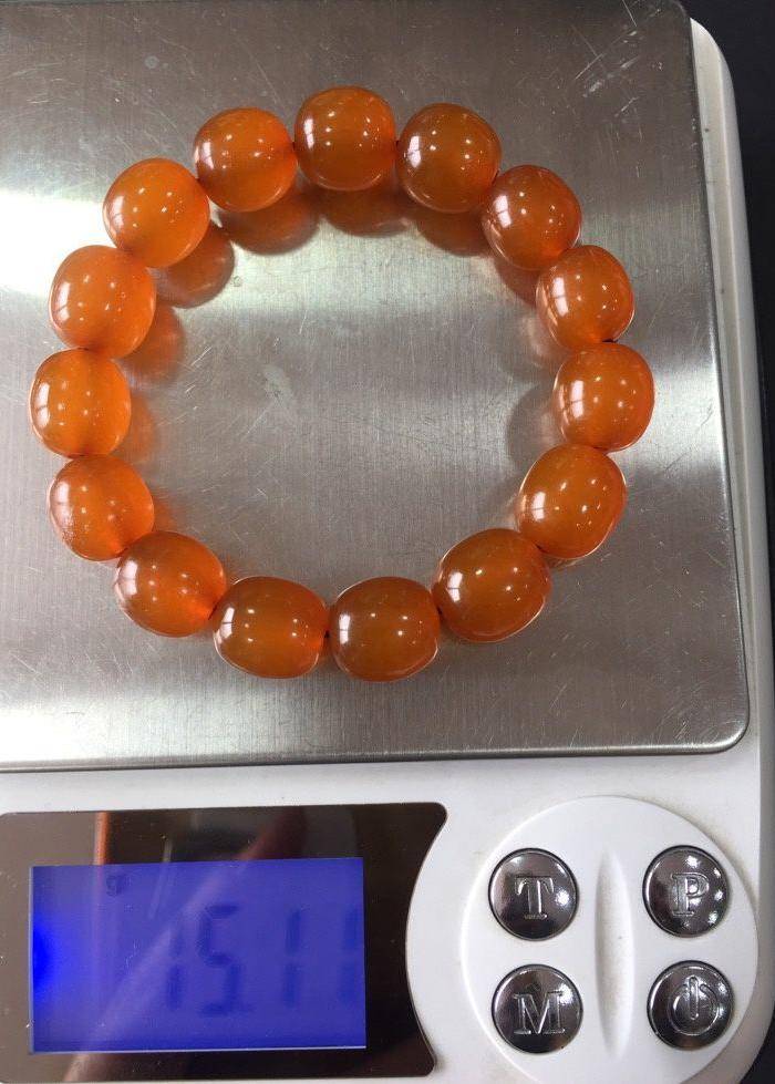 8098欧洲回流蜜蜡手串图7