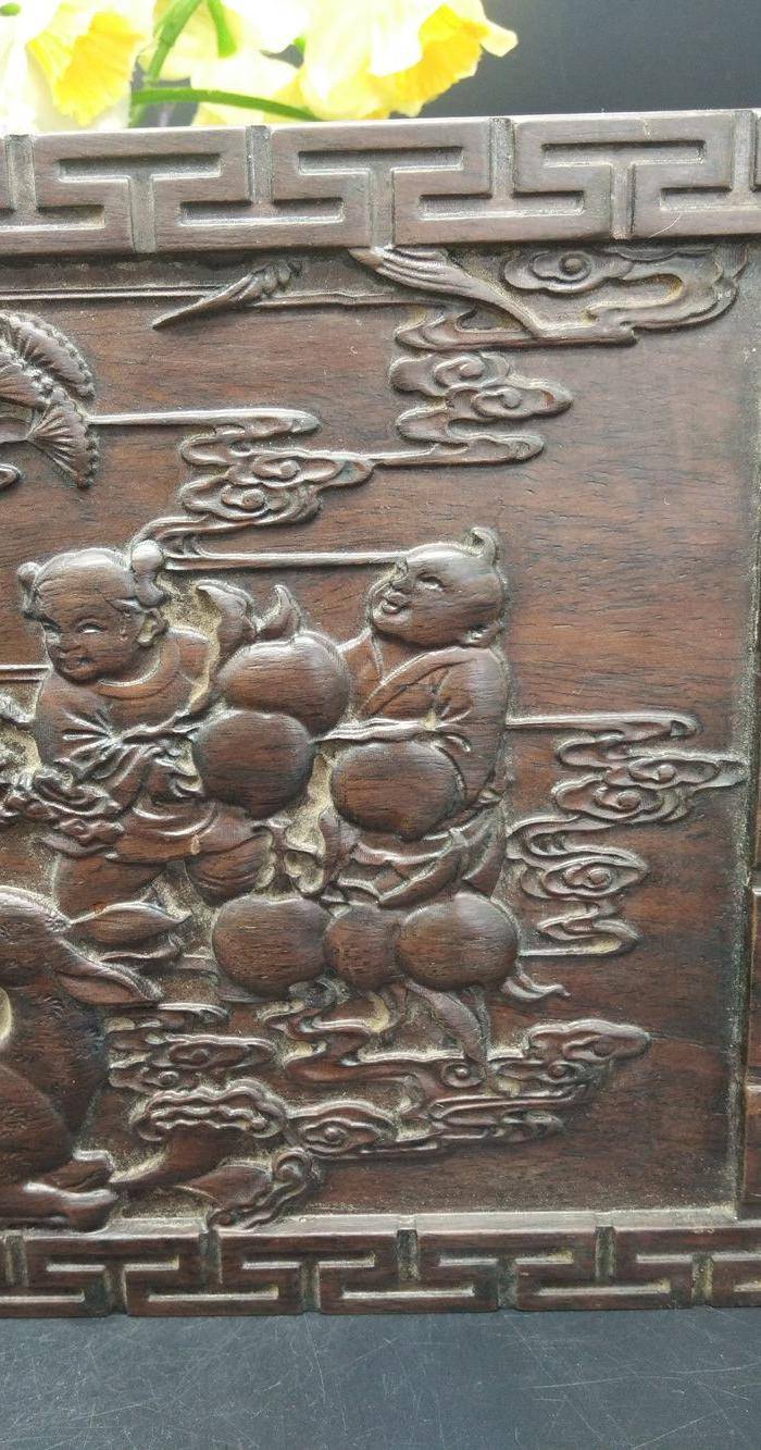 精品紫檀挂件图6