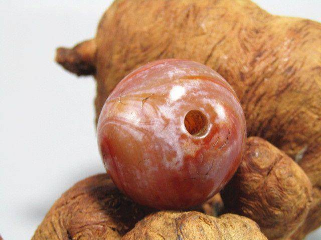 唐红玛瑙珠 大珠 包浆熟厚图10