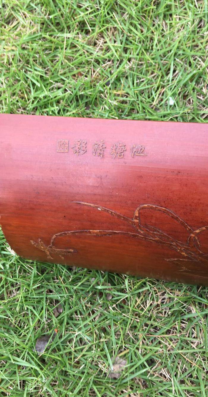 竹雕臂搁图6